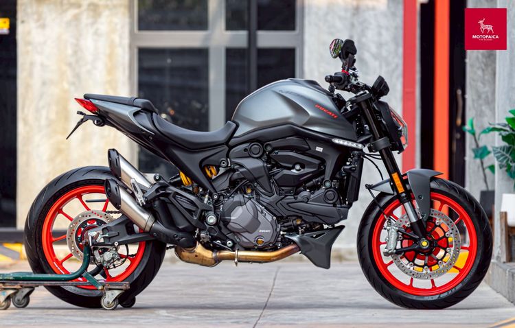 Ducati Monster937 ปี2023 มือเดียว วิ่งมาแค่ 58Km. สภาพป้ายแดง รูปที่ 3