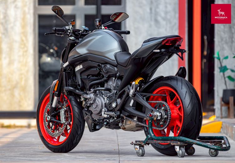 Ducati Monster937 ปี2023 มือเดียว วิ่งมาแค่ 58Km. สภาพป้ายแดง รูปที่ 5