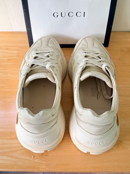 รองเท้า GUCCI Rhyton Logo Leather Sneaker Size 42 รูปที่ 7