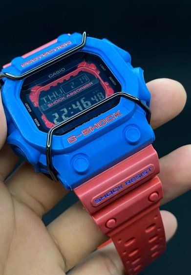 Vintage G-Shock GX-56BB ยักษ์น้ำเงิน สภาพสวยใสมาก หน้าเดิมพร้อมกันชน ปิดหลังประกันยังอยู่ โดยรวมมีรอยใช้งานน้อยมาก แท้ 100บวก สวยๆเริ่มหายาก รูปที่ 6