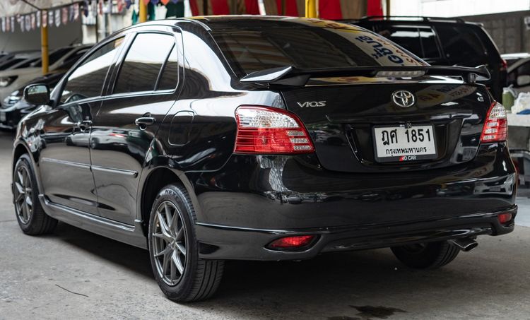 Toyota Vios 2010 1.5 E Sedan เบนซิน ไม่ติดแก๊ส เกียร์อัตโนมัติ ดำ รูปที่ 3