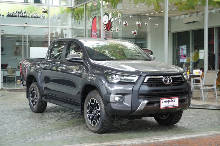 Toyota Hilux Revo 2025 Double Cab 2.4 Mid Prerunner Pickup ดีเซล ไม่ติดแก๊ส เกียร์อัตโนมัติ เทา รูปที่ 2