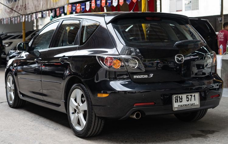 Mazda Mazda3 2006 2.0 R Sport Sedan เบนซิน ไม่ติดแก๊ส เกียร์อัตโนมัติ ดำ รูปที่ 3