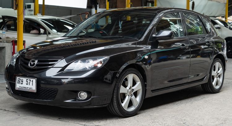 Mazda Mazda3 2006 2.0 R Sport Sedan เบนซิน ไม่ติดแก๊ส เกียร์อัตโนมัติ ดำ รูปที่ 2