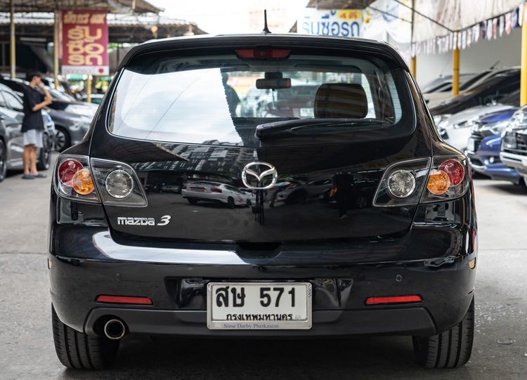 Mazda Mazda3 2006 2.0 R Sport Sedan เบนซิน ไม่ติดแก๊ส เกียร์อัตโนมัติ ดำ รูปที่ 4