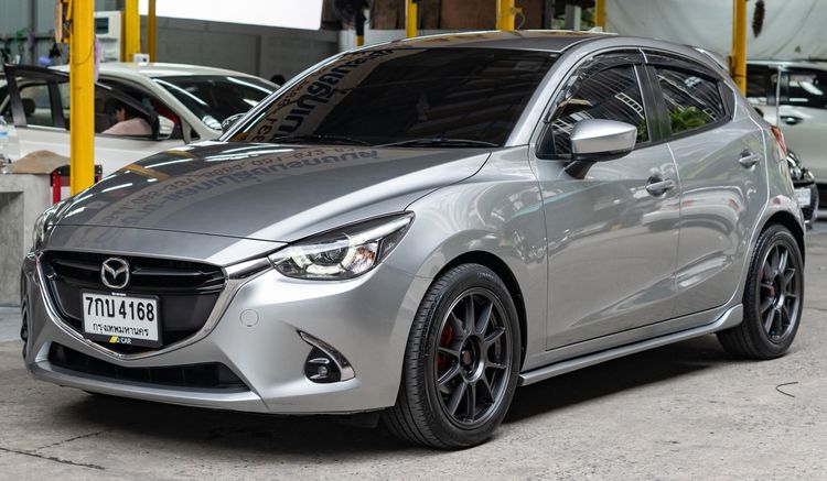 Mazda Mazda 2 2018 1.5 XD Sport High Plus L Sedan ดีเซล ไม่ติดแก๊ส เกียร์อัตโนมัติ เทา รูปที่ 2