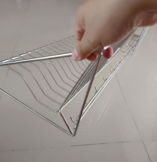 ขายที่คว่ำจานสเตนเลสแบบติดผนัง ขนาด 100 ซม. เสมือนมือหนึ่ง ขายราคามือสอง ของใหม่ซื้อมายังไม่เคยแกะใช้งานเลยค่ะ 

ผลิตจากสเตนเลสคุณภาพดี รูปที่ 9