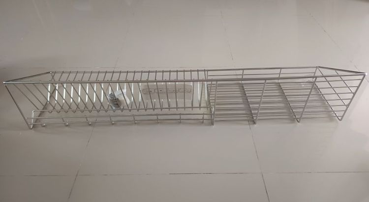 ขายที่คว่ำจานสเตนเลสแบบติดผนัง ขนาด 100 ซม. เสมือนมือหนึ่ง ขายราคามือสอง ของใหม่ซื้อมายังไม่เคยแกะใช้งานเลยค่ะ 

ผลิตจากสเตนเลสคุณภาพดี รูปที่ 7