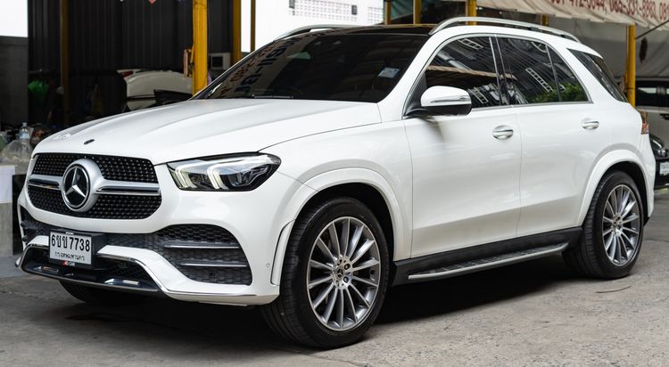 Mercedes-Benz GLE-Class 2023 GLE300 Utility-car ดีเซล ไม่ติดแก๊ส เกียร์อัตโนมัติ ขาว รูปที่ 2