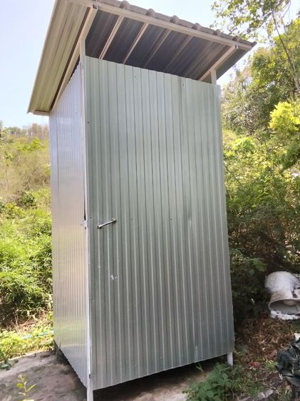 ขายตู้สุขาเคลื่อนที่ ขนาด 1.2 x1.2 เมตร  สภาพใหม่มาก