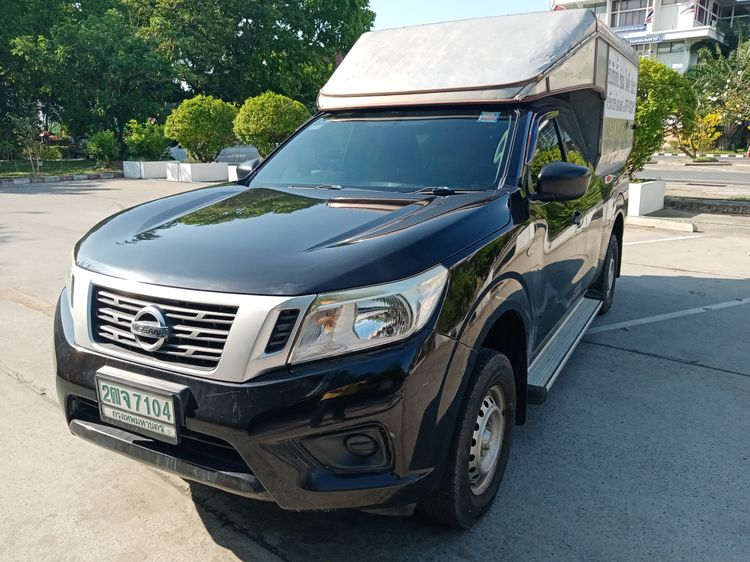 Nissan NP300-NAVARA 2017 2.5 S Pickup ดีเซล ไม่ติดแก๊ส เกียร์ธรรมดา ดำ รูปที่ 3