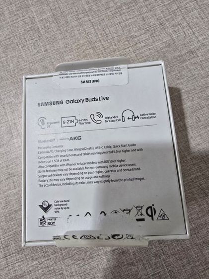 หูฟัง True wireless SAMSUNG BUDS LIVE ใหม่มาก เก็บไว้ไม่ได้ใช้งาน รูปที่ 4