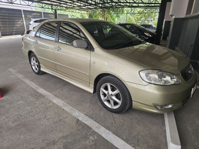Toyota Altis 2002 1.8 G Sedan เบนซิน ไม่ติดแก๊ส เกียร์อัตโนมัติ บรอนซ์ทอง รูปที่ 2