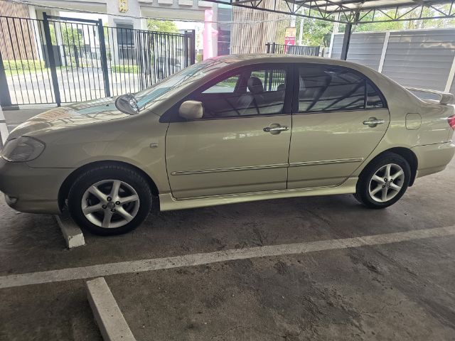 Toyota Altis 2002 1.8 G Sedan เบนซิน ไม่ติดแก๊ส เกียร์อัตโนมัติ บรอนซ์ทอง รูปที่ 4