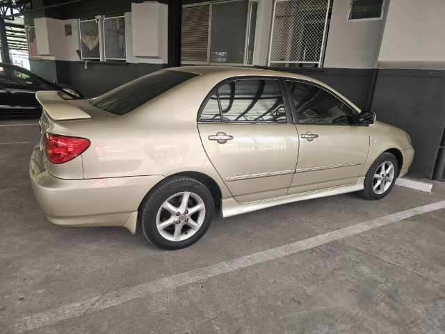 Toyota Altis 2002 1.8 G Sedan เบนซิน ไม่ติดแก๊ส เกียร์อัตโนมัติ บรอนซ์ทอง รูปที่ 3
