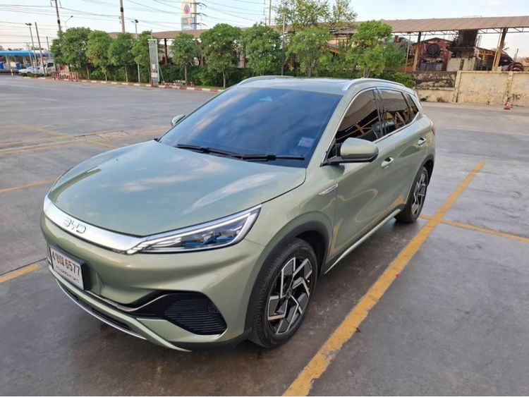 รถ BYD Atto 3 Extended Range สี เขียว