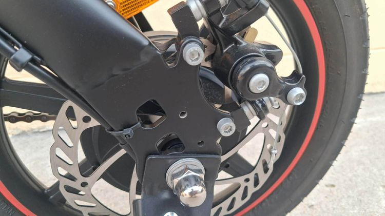 DYU D3F จักรยานไฟฟ้า สภาพดี เน้นจอดแทบไม่ได้ใช้งาน สีดํา  รูปที่ 7