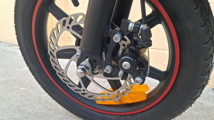 DYU D3F จักรยานไฟฟ้า สภาพดี เน้นจอดแทบไม่ได้ใช้งาน สีดํา  รูปที่ 8