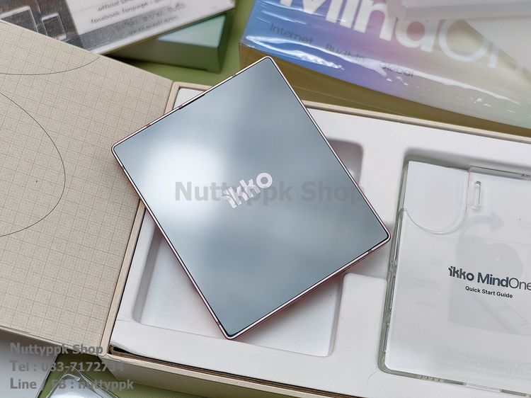 📌 ikko mind One PRO 8-256G มือถือสุด Hype ดีไซน์เก๋สุดๆ สี BrushPink เครื่องใหม่ แกะซีลมาถ่ายรูป ของแถมจัดเต็ม รูปที่ 10