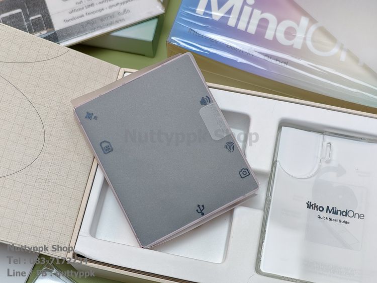📌 ikko mind One PRO 8-256G มือถือสุด Hype ดีไซน์เก๋สุดๆ สี BrushPink เครื่องใหม่ แกะซีลมาถ่ายรูป ของแถมจัดเต็ม รูปที่ 8
