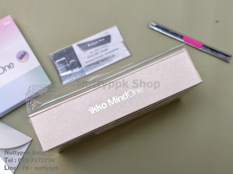 📌 ikko mind One PRO 8-256G มือถือสุด Hype ดีไซน์เก๋สุดๆ สี BrushPink เครื่องใหม่ แกะซีลมาถ่ายรูป ของแถมจัดเต็ม รูปที่ 5