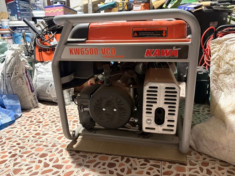 เครื่องปั่นไฟ kw6500-v kawa รูปที่ 2