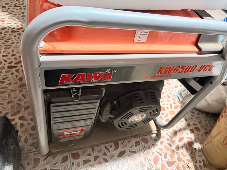 เครื่องปั่นไฟ kw6500-v kawa รูปที่ 4