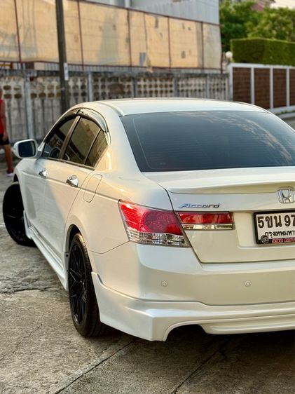 Honda Accord 2012 Sedan เบนซิน ไม่ติดแก๊ส เกียร์อัตโนมัติ ขาว รูปที่ 4
