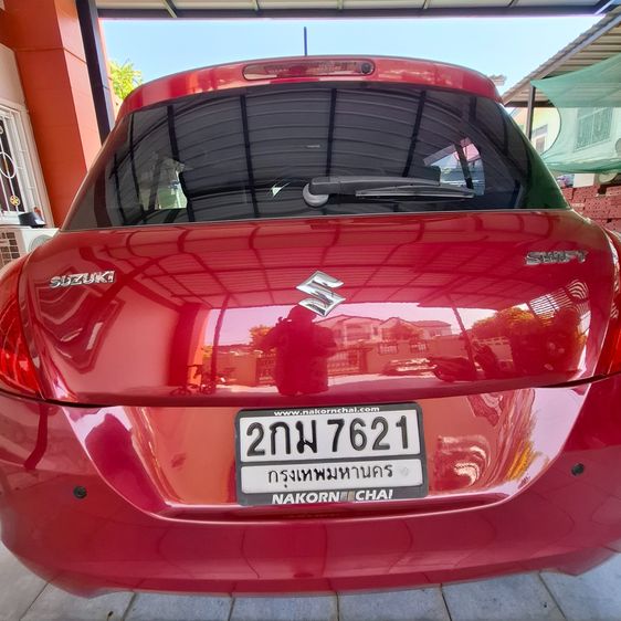 Suzuki Swift 2013 1.2 GLX Sedan เบนซิน ไม่ติดแก๊ส เกียร์อัตโนมัติ แดง รูปที่ 3