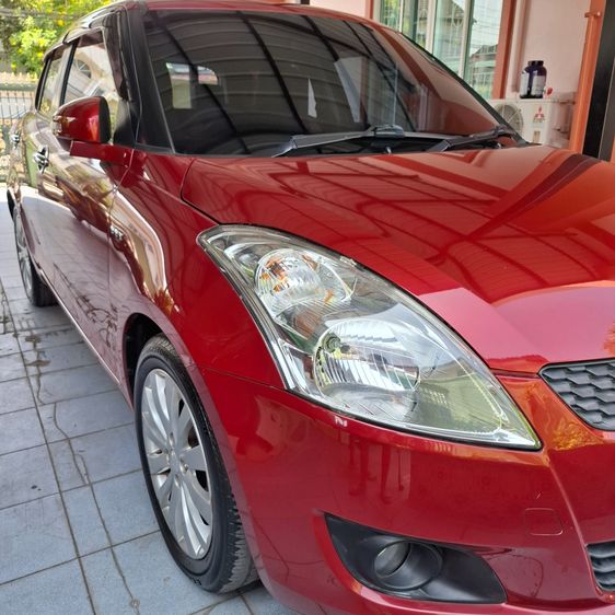 Suzuki Swift 2013 1.2 GLX Sedan เบนซิน ไม่ติดแก๊ส เกียร์อัตโนมัติ แดง รูปที่ 2