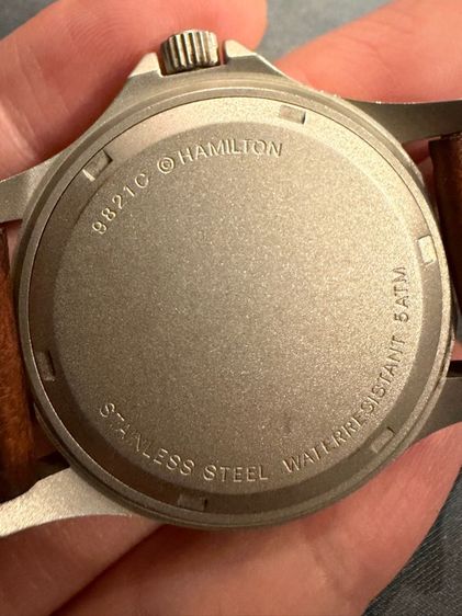 Hamilton khaki 9821C  รูปที่ 2