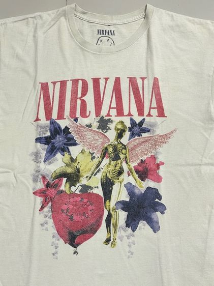 เสื้อยืดวง NIRVANA รูปที่ 3