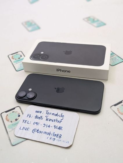 ขาย เทิร์น iPhone 16 Plus 256 ศูนย์ไทย สภาพสวยอุปกรณ์ครบยกกล่อง ขาดสายชาร์จ สุขภาพแบต 90 เพียง 22,590 บาท ครับ  รูปที่ 2