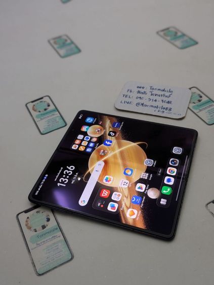 ขาย เทิร์น Honor Magic V3 Black ศูนย์ไทย มีตัวเครื่อง และกล่อง ไม่มีอุปกรณ์อื่น เพียง 17,990 บาท เท่านั้น ครับ รูปที่ 7