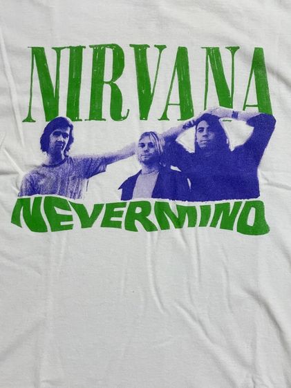 เสื้อยืดวง NIRVANA รูปที่ 5