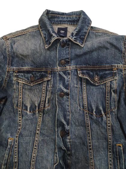 แจ็คเก็ตยีนส์ GAP🧥🤩ลายสวยสวย รูปที่ 3