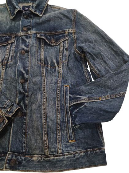 แจ็คเก็ตยีนส์ GAP🧥🤩ลายสวยสวย รูปที่ 7