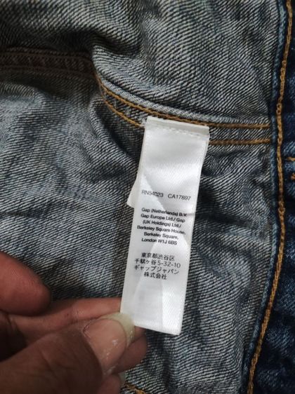 แจ็คเก็ตยีนส์ GAP🧥🤩ลายสวยสวย รูปที่ 14