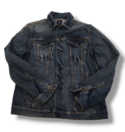 แจ็คเก็ตยีนส์ GAP🧥🤩ลายสวยสวย รูปที่ 6