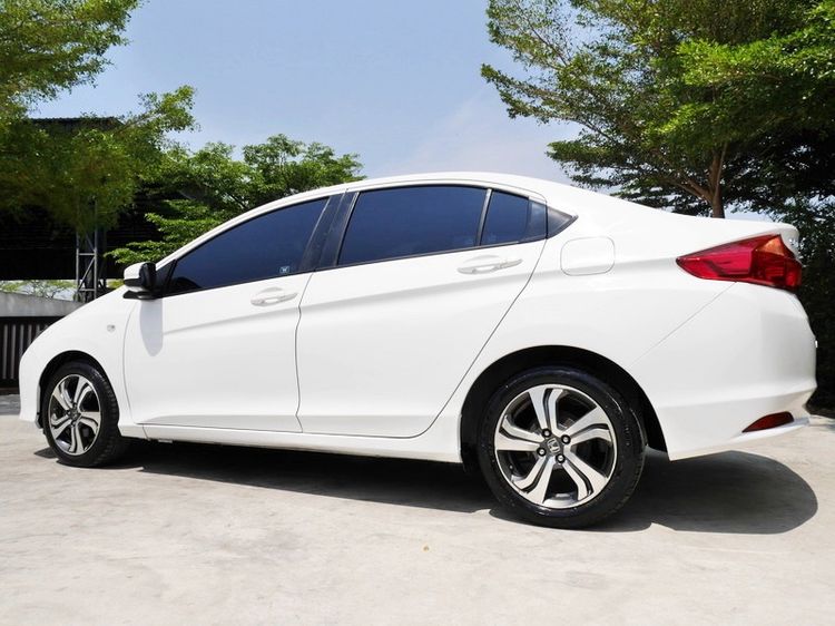 Honda City 2014 1.5 S i-VTEC Sedan เบนซิน ไม่ติดแก๊ส เกียร์อัตโนมัติ ขาว รูปที่ 3