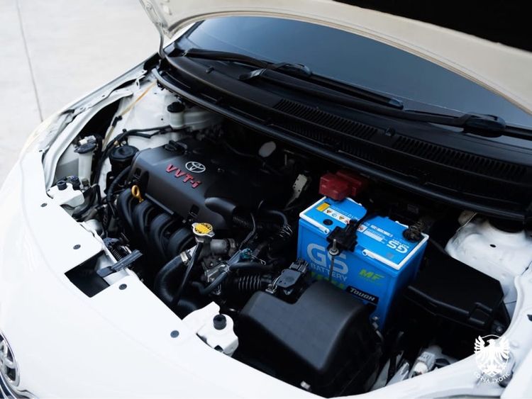 Toyota Vios 2010 1.5 G Sedan เบนซิน ไม่ติดแก๊ส เกียร์อัตโนมัติ ขาว รูปที่ 3