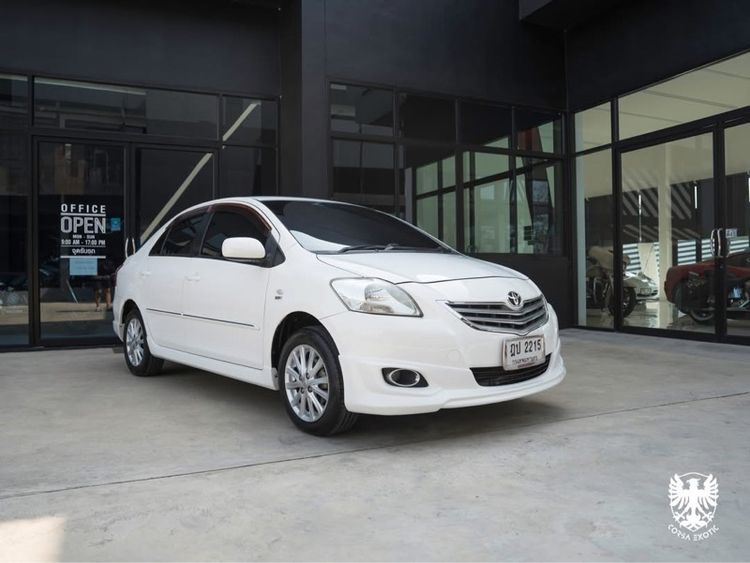 Toyota Vios 2010 1.5 G Sedan เบนซิน ไม่ติดแก๊ส เกียร์อัตโนมัติ ขาว รูปที่ 2