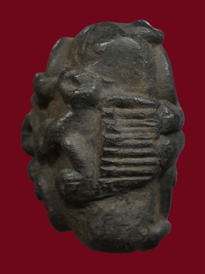 พระปิดตา เนื้อสัมฤทธิ์เงิน หลวงปู่เอี่ยม วัดหนังราชวรวิหาร รูปที่ 5