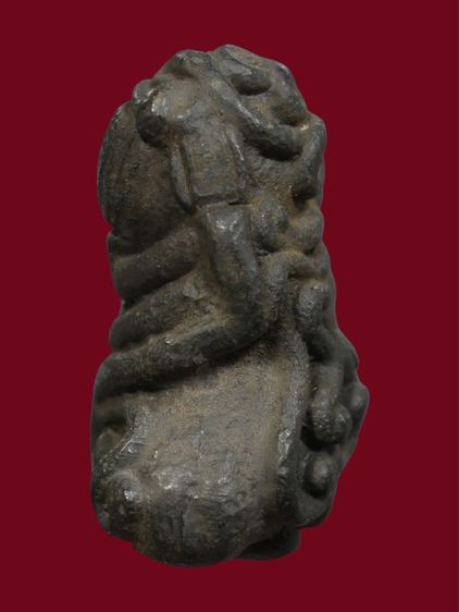 พระปิดตา เนื้อสัมฤทธิ์เงิน หลวงปู่เอี่ยม วัดหนังราชวรวิหาร รูปที่ 3