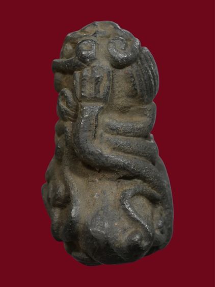 พระปิดตา เนื้อสัมฤทธิ์เงิน หลวงปู่เอี่ยม วัดหนังราชวรวิหาร รูปที่ 4