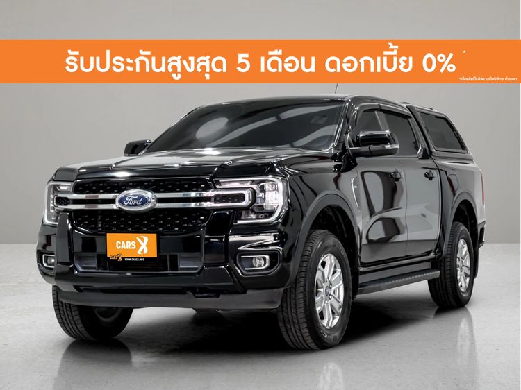 Ford Ranger 2022 2.0 Hi-Rider XLT Pickup ดีเซล ไม่ติดแก๊ส เกียร์อัตโนมัติ ดำ