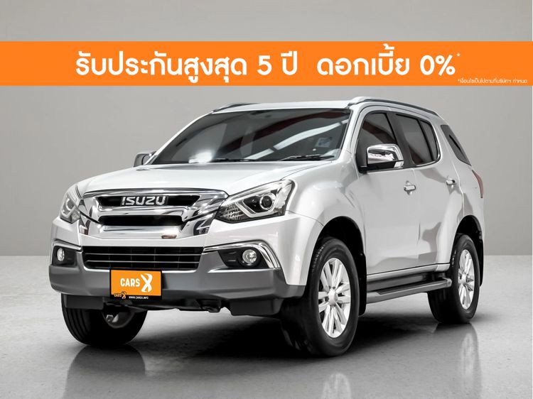 Isuzu MU-X 2018 3.0 Utility-car ดีเซล ไม่ติดแก๊ส เกียร์อัตโนมัติ บรอนซ์เงิน