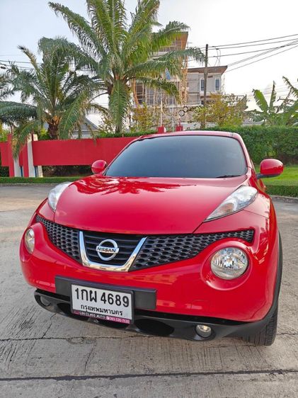 Nissan Juke 2014 1.6 V Sedan เบนซิน ไม่ติดแก๊ส เกียร์อัตโนมัติ แดง รูปที่ 3