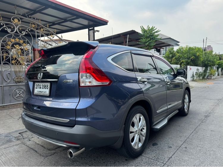 Honda CR-V 2013 2.0 E Utility-car เบนซิน ไม่ติดแก๊ส เกียร์อัตโนมัติ น้ำเงิน รูปที่ 4