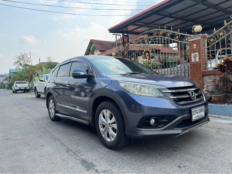 Honda CR-V 2013 2.0 E Utility-car เบนซิน ไม่ติดแก๊ส เกียร์อัตโนมัติ น้ำเงิน รูปที่ 2